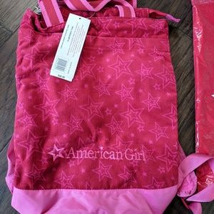 American girls doll backpack bag